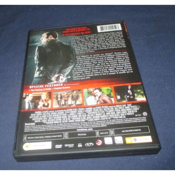 Rage (DVD, 2014, Canadian) Nicolas Cage Danny Glover - Picture 3 of 3